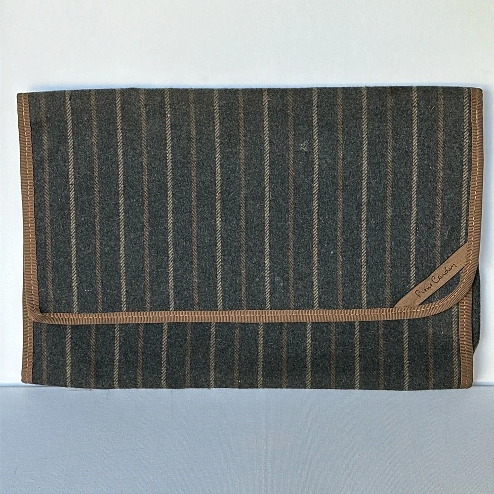 Pierre Cardin Laptop Cover Portfolio Travel Professional Business Classic EUC